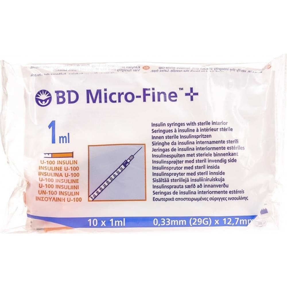 BD İnsülin Enjektörü 1 mL – 27G